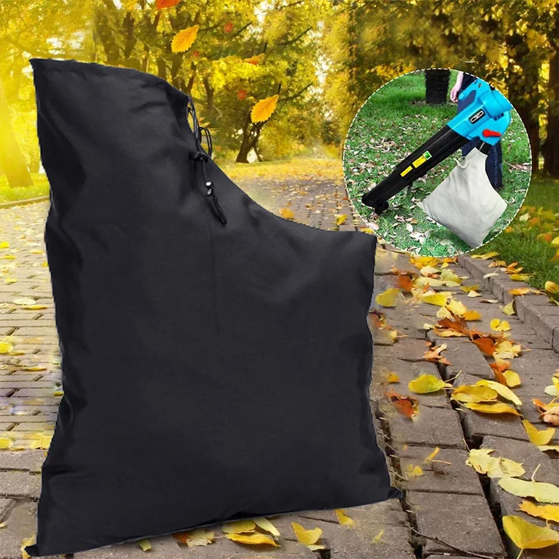 

Heavy-Duty 420D Oxford Cloth Black Leaf Blower Vacuum Bag | Durable Outdoor Storage Sack for Leaf Blower Accessories