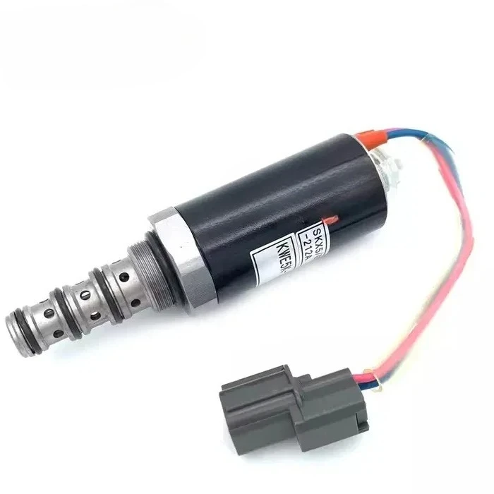 YN35V00004F2 KDRDE5K-20/30C12A-101 Walking Rotary Solenoid Valve SK200-2 Excavator