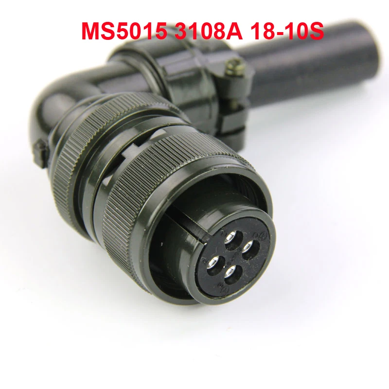 موصل سلك كابل كهربائي ، قابس طيران ، MS5015 ، 3108A ، 18-10S ، 3-12pin