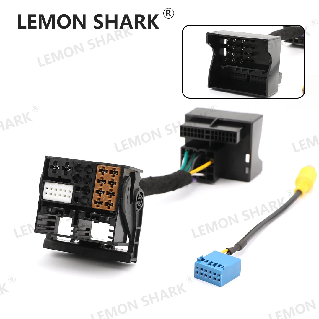 Enchufe de conversión PQ a MQB para VW, cambio de unidad principal MIB Original a Noname RCD360 RCD360 Pro RCD440PRO