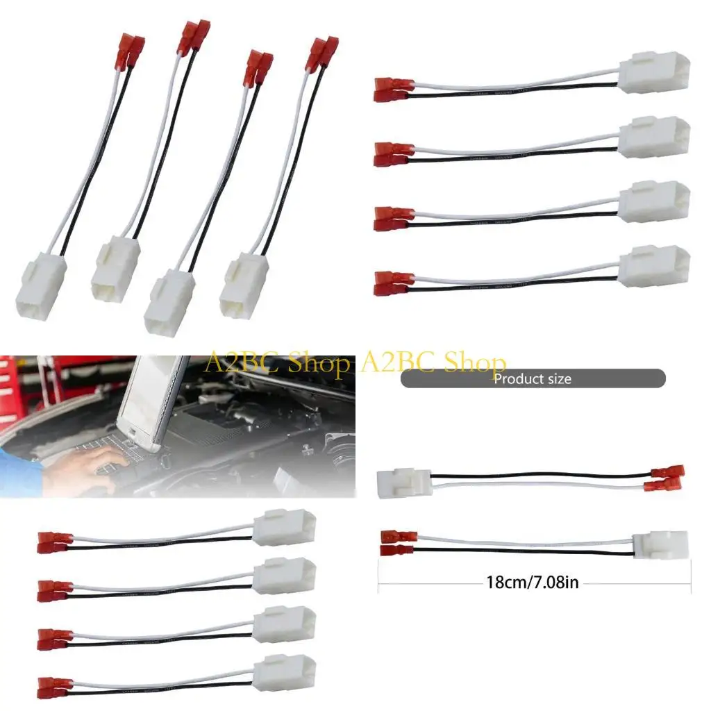 A2BC Replace Car Speaker Wire Adapter Wiring Harness Connector Adapter Cable In Vehicle Acoustics for 1500 2500 3500