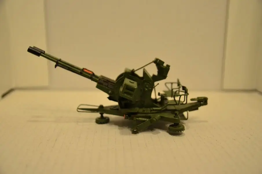 1:25 Scale Polish Star266 Truck & ZU-23-2 Anti-aircraft Autocannon Paper Model Kit Handmade Toy Puzzles