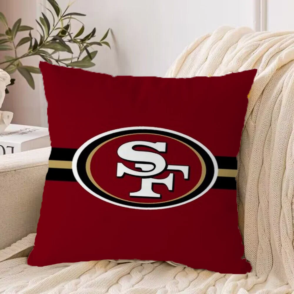 San Francisco 49ers Home Decorative Cushion Covers for Decorative Cushions Sleeping Pillows Pillow Cover Sofa 45x45 50x50 40*40