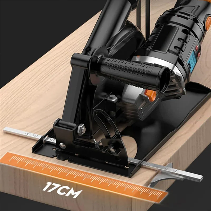 Soporte ajustable ABHU para amoladora, herramienta de soporte de amoladora angular mejorada, soporte de amoladora angular para azulejos 45 °   Coflán
