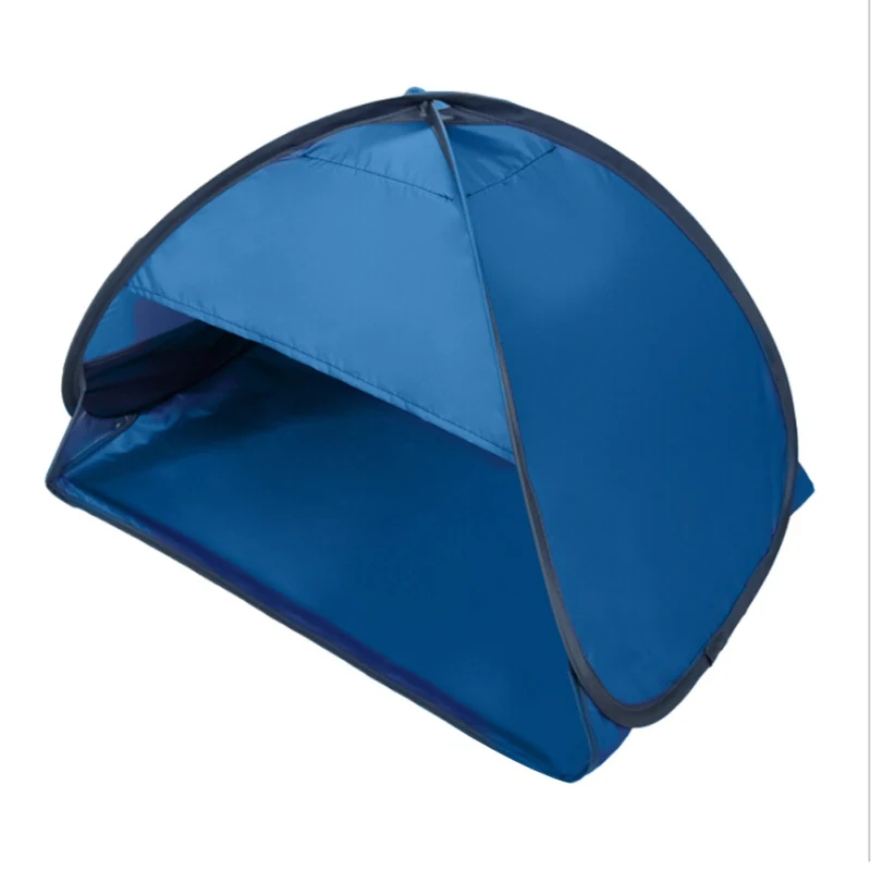 Beach Headrest Sunshade Tent UV-protecting Sunshelter Automatic Opened Portable Outdoor Camping Sunshade Tent For Adults Kids