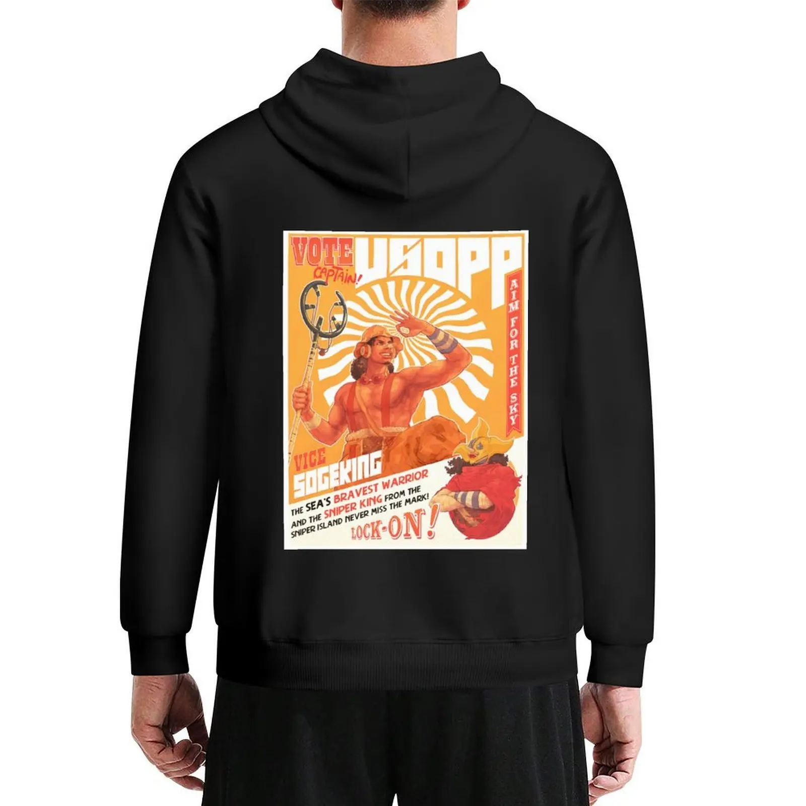 

Captain Usop Vote for him ! Hoodie korean style clothes men's winter sweater hooded shirt korean autumn clothes men hoodie