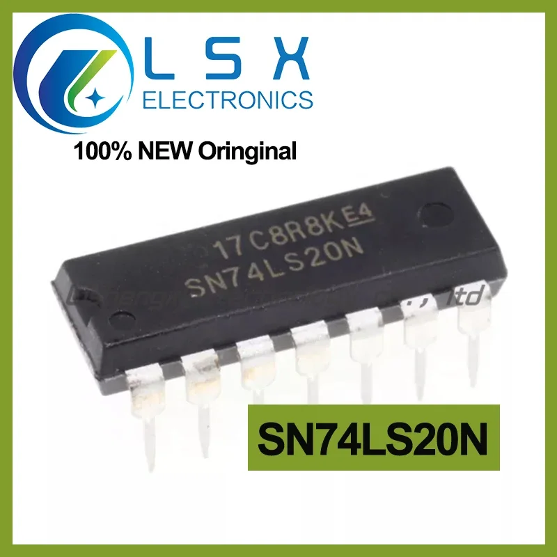 10pcs SN74LS20N 74LS20 DIP-14