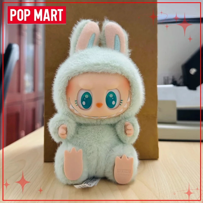 POP MART Labubu The Monsters Have A Seat Series слепая коробка виниловое лицо плюшевая кукла аниме фигурка кулон игрушка рождественские подарки