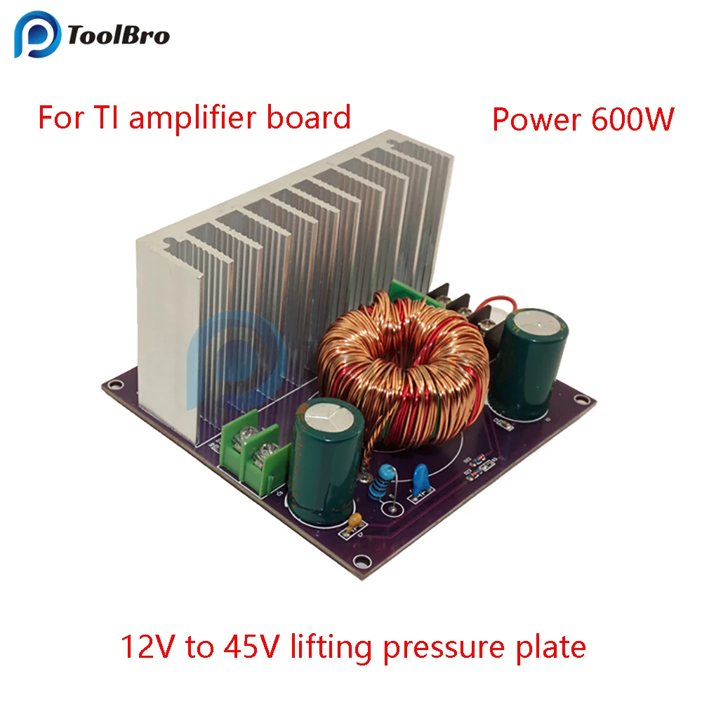 600W TPA3255 TAS5630 wzmacniacz mocy zasilacz DC 12V do 45V 48V 50V Step Up Boost Konwerter Regulator napięcia moduł Zasilania Dla Dźwięku Audio Amp