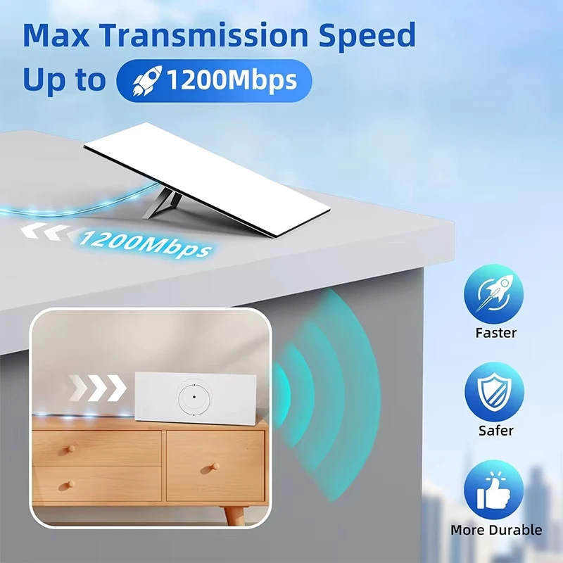 Cavo Starlink Gen 3 Da 35m Impermeabile Con Connettori RJ45, Velocità Fino A 1200Mbps Per Standard Actuated Gen 3 - 4