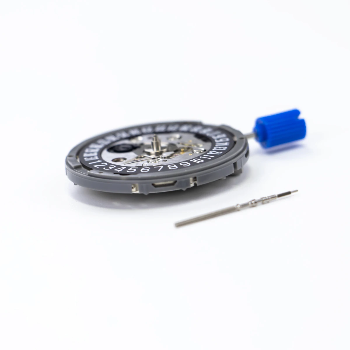 حركة ميكانيكية ممتازة NH35A عالية الدقة NH35 باللون الأسود عند 6:00 عجلة التاريخ 24 جواهر أداة استبدال أوتوماتيكية ذاتية الملء #3