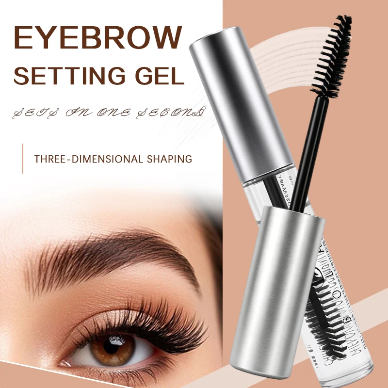 Easily defines eyebrows in seconds, waterproof and sweat-proof eyebrow pencil, quick-drying, long-lasting eyebrow shaping gel wi