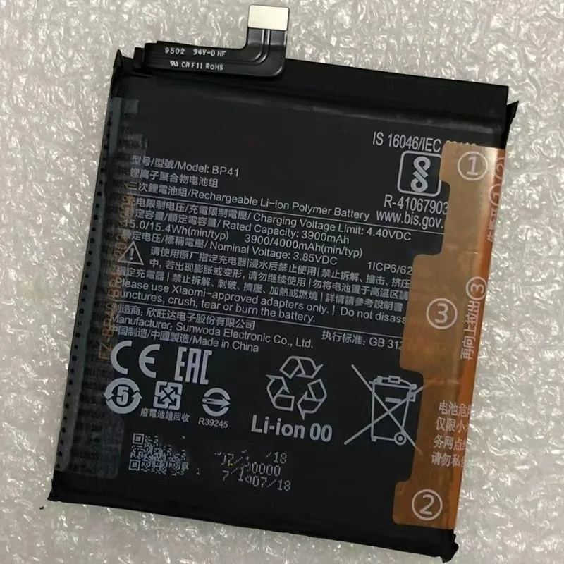 new orginal for xiaomi redmi BP40 K20pro BP41/K20 BP44/Civi 5G battery