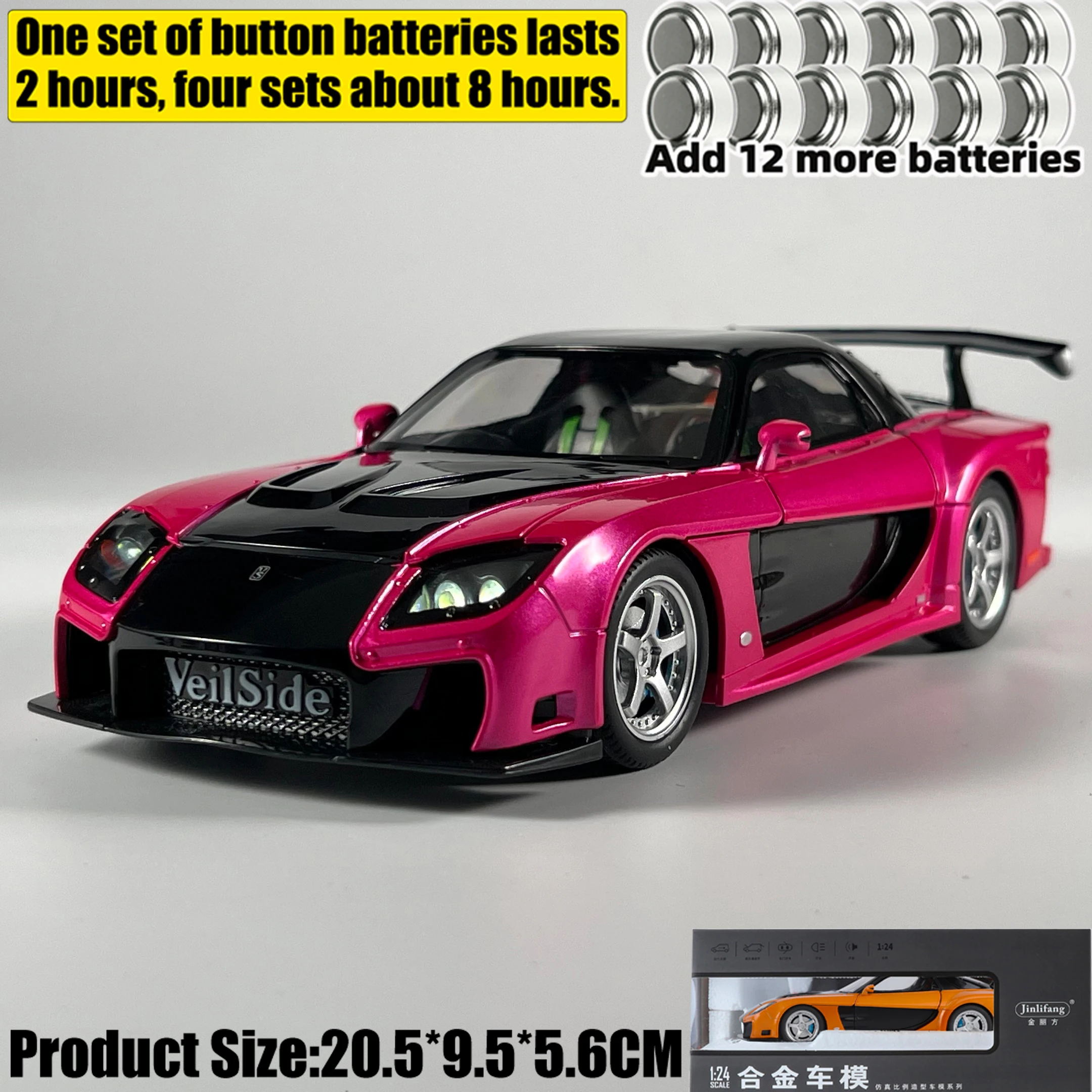 Fortune Veilside RX-7 Jual Set YMPTUN143) EIGHTY ONE 1/24