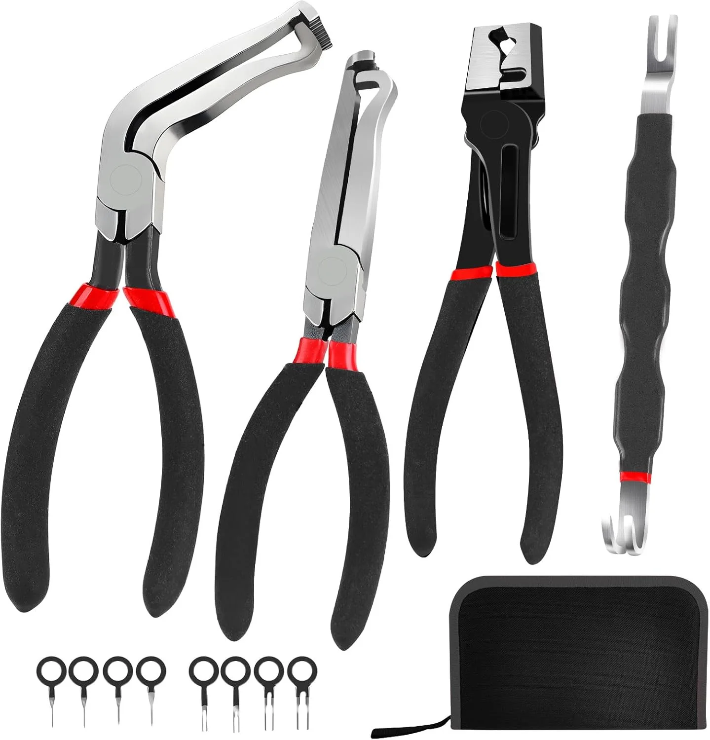 

60 Degree Breaking Pliers & Bolt Cutter Set, Multi-Purpose Pliers, Car Pry Bar, Tiger Pliers, Pin Extractor