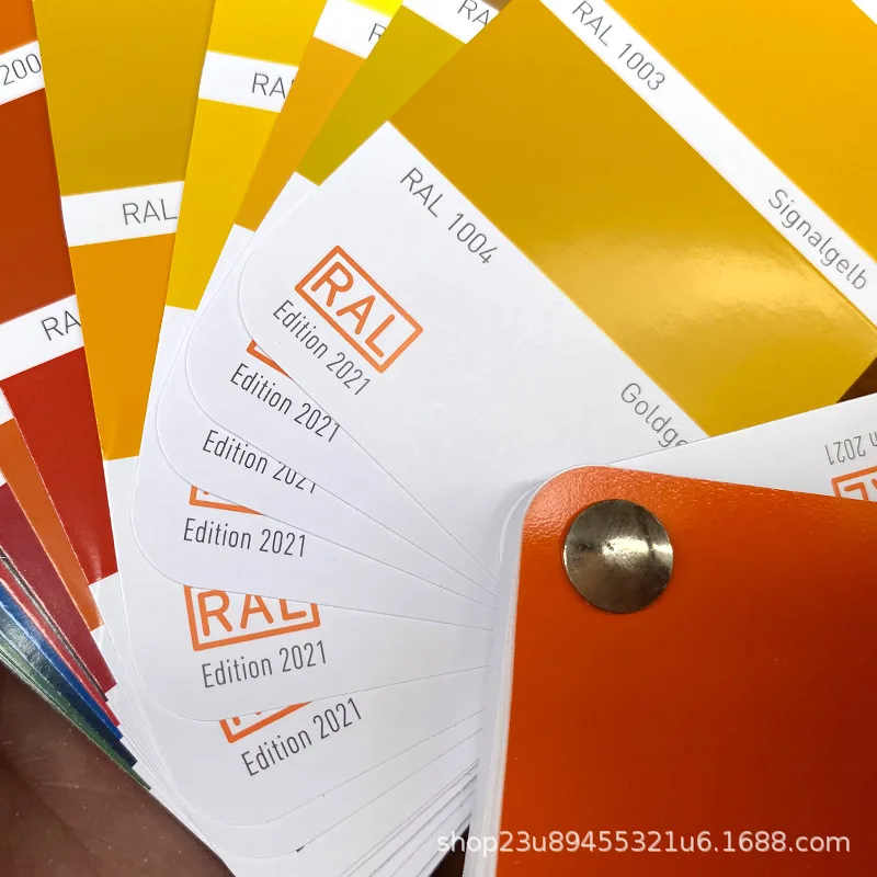 Original Germany RAL K7 international standard color card raul - paint coatings color card  for paint 213 colors with Gift Box