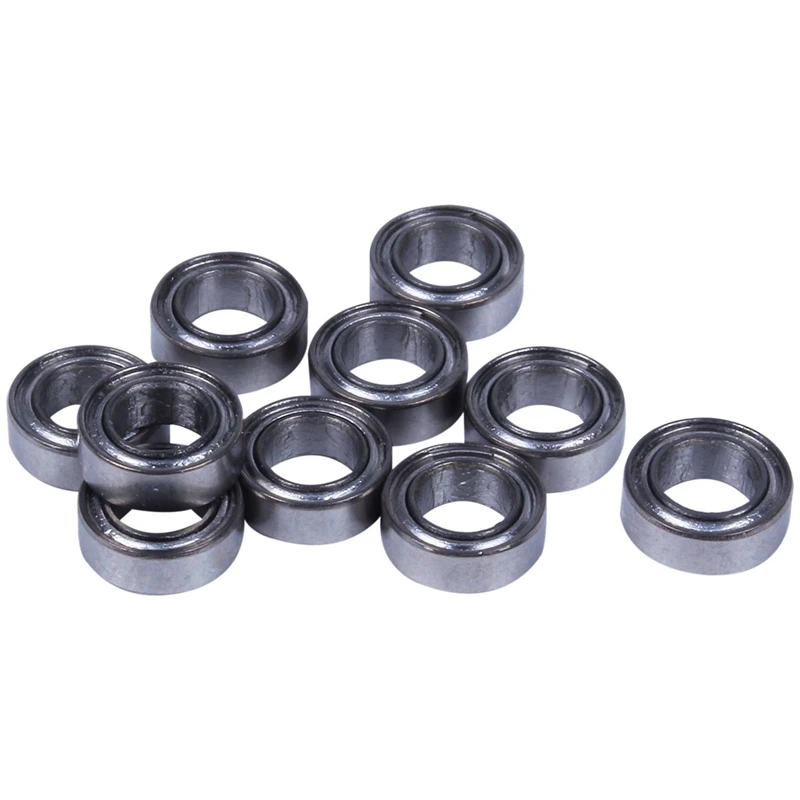 20Pcs Miniature Rubber Sealed Metal Shielded Metric Radial Ball Bearing, MR126 ZZ 6 X 12 X 4Mm & MR74-ZZ 4 X 7 X 2.5Mm