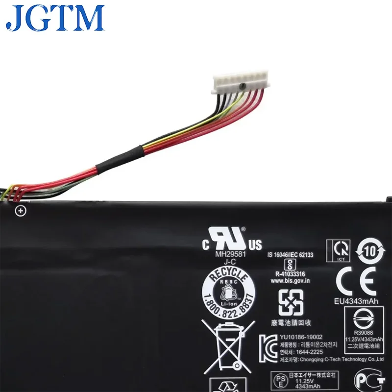 Imagem -04 - Melhor Fábrica de Substituição Baterias Laptop Ap18c8k Ap18c4k Acer Aspire A51452 Swift Sf31432 Sf31442 N19c4 Substituição