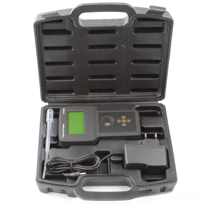 Engine Oil Analyzer OTO350 Motor Oil Tester For Synthetic Standard Motor Oils Work With All Diesel Or Gas Engines