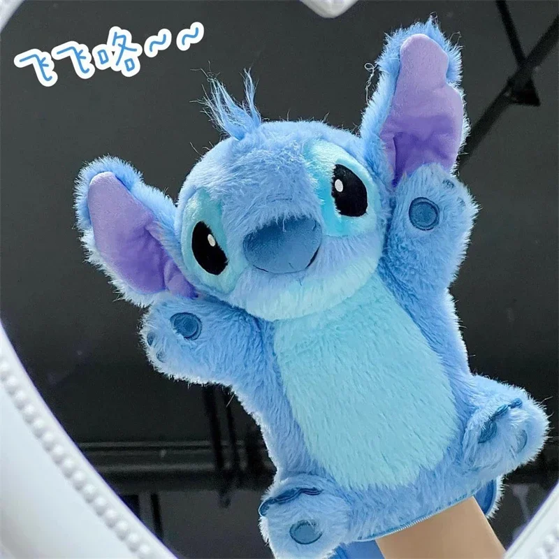 Disney Stitch Portable Plush Doll Pencil Case Cute Anime Cartoon Fashion Large Capacity Cosmetic Bag Girl&Child Holiday Gifts