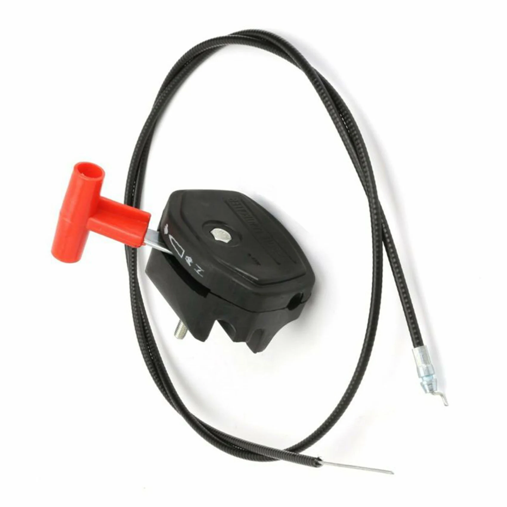 Alloy Door Lever, Lawn Mower Throttle Cable Switch Lever Control Handle Kit, Suitable for Lawn Mower Tools