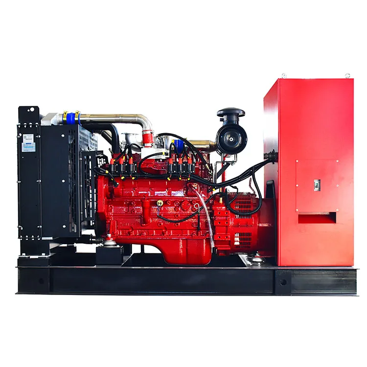 80KW Biogas Combustion Power Generation Equipment Outdoor Large And High-Efficiency Biogas Generator Set