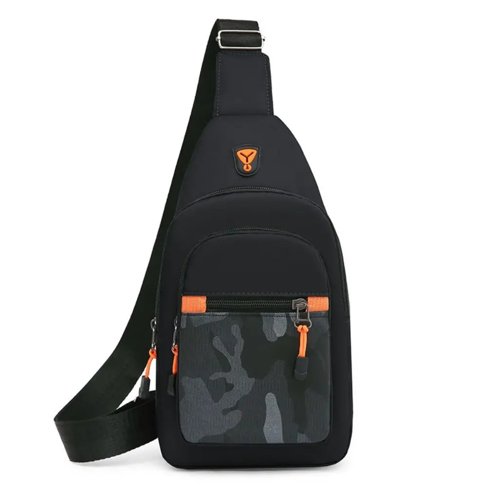 

Oxford Cloth Men Chest Bag Black Grey Blue Large Capacity Waist Bag Shoulder Bag Sports Chest Bag Unisex Outdoor Crossbody Bag