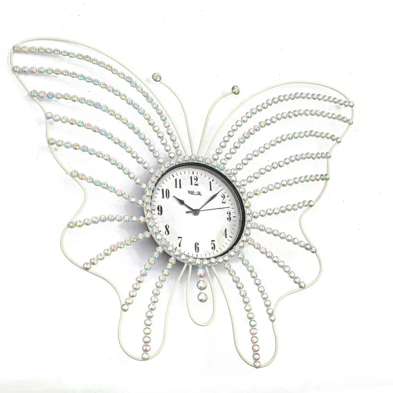 Wall clock creative watch wholesale decoration Nordic ins living room entrance European popular iron art