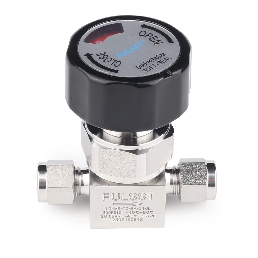 

Factory Hot Sale Ultra High Purity Pressure Regulator Stainless Steel EP grade Electropolished 316L Dual Stage for Semiconductor