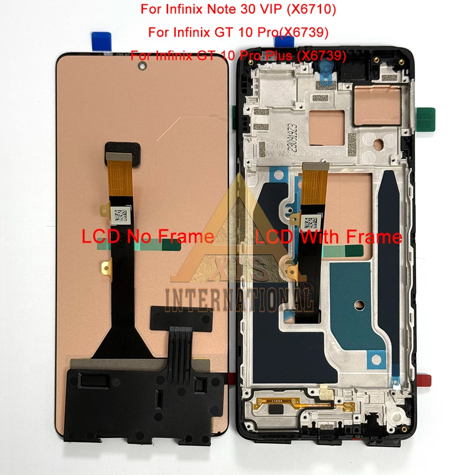 6.67'' Original For Infinix GT 10 Pro X6739 LCD Screen Touch Panel