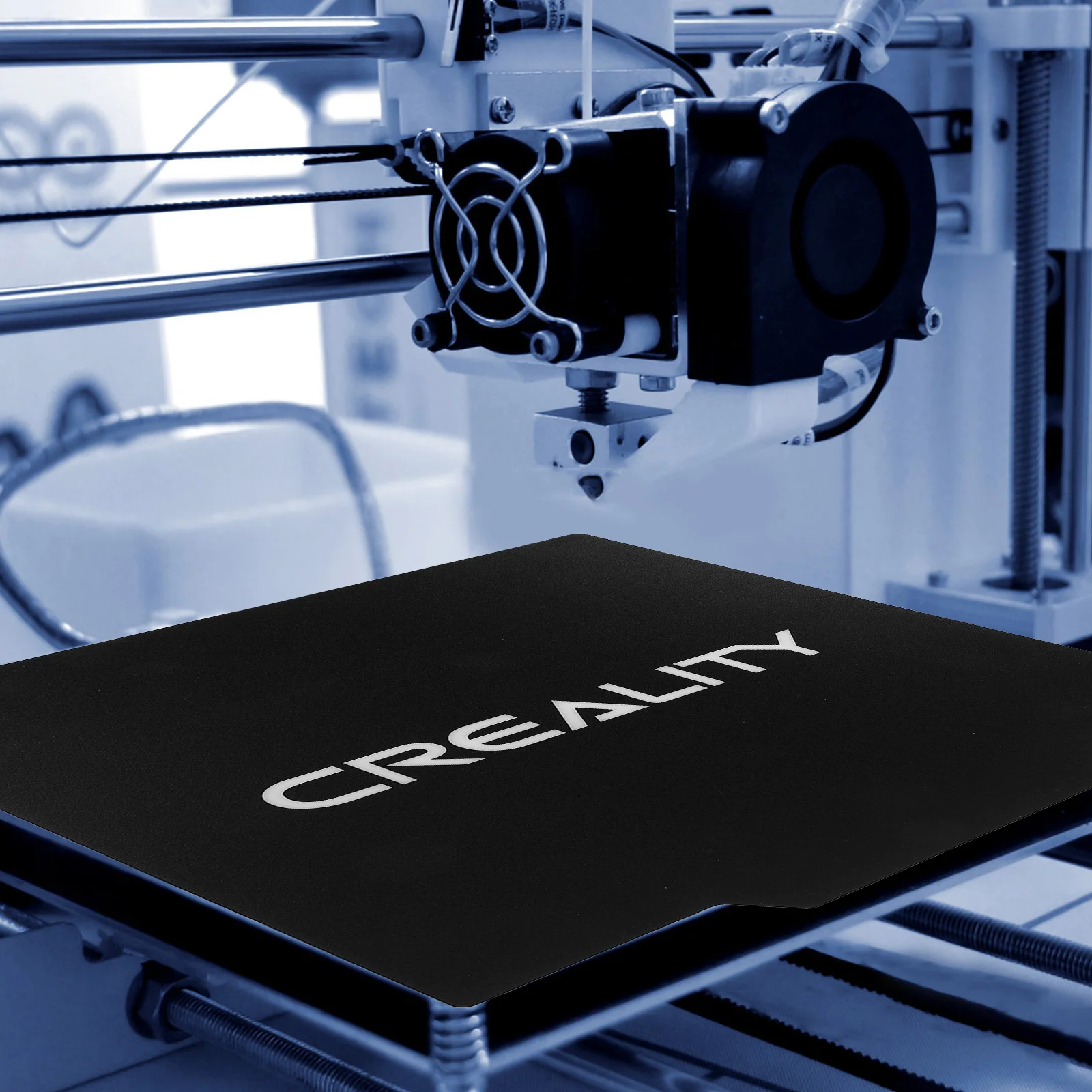 

Reusable Magnetic 3D Printer Bed Sticker Film Heat Resistant Flexible Compatible with Ender 2 and 3 235x235mm