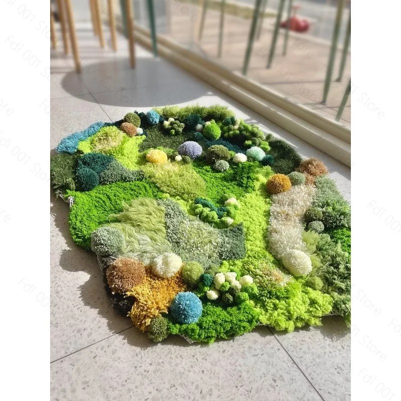 (Material Package Only) Carpet Material Package Hand Crocheted Birthday Surprise DIY Creative Gift Chinese Style