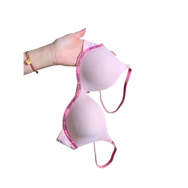 New Arrival KUCLUT Color Seamless Bra Set Sexy Push Up Enhancer Small Breast Wireless Comfort Beauty Back Daily Dating 32-38
