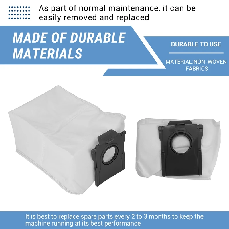 SANQ подходит для Dreame X40 Ultra Аксессуары для подметальных машин X40 Ultra Мешок для пыли