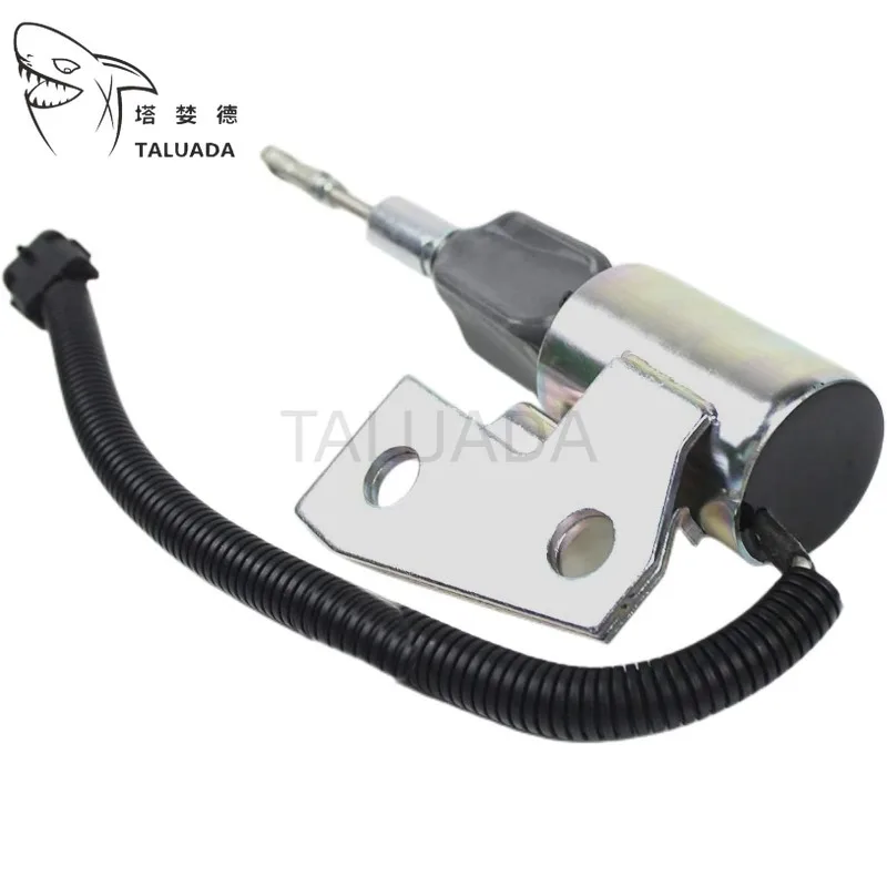 

6732-82-9110 3932530 3932532 3939701 For Komatsu PC150LC-6 PC150LC-6K PC150-6 PW150ES-6K WA250-3L Fuel Shutoff Solenoid Valve