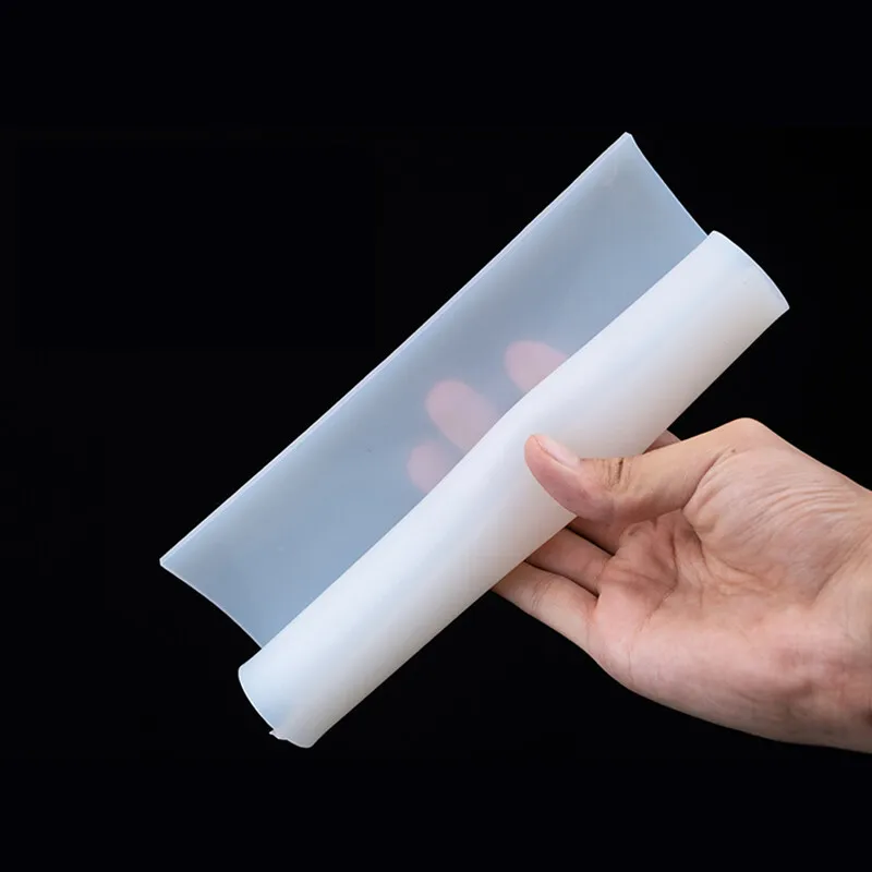 

0.5/1/2/3/4~10mm White Silicone Gasket Clear Mat Resin PadHigh Temperature No Peculiar Smell Resistance Silicone Rubber Sheet