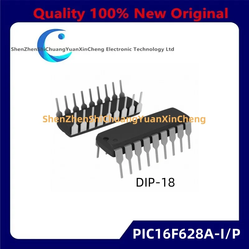 

1-10 шт. PIC16F628A-I/P DIP-18 PIC16F628A PIC16F628 16F628 флэш-памяти, 8-битные CMOS-микроконтроллеры