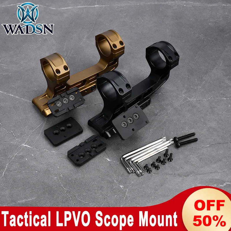 

Tactial Sight LPVO Offset Optic Base AR15 Rings RMR For 20MM Picatinny Rail Weapon Scout Mounts Base Hunting Airsoft Accessroies