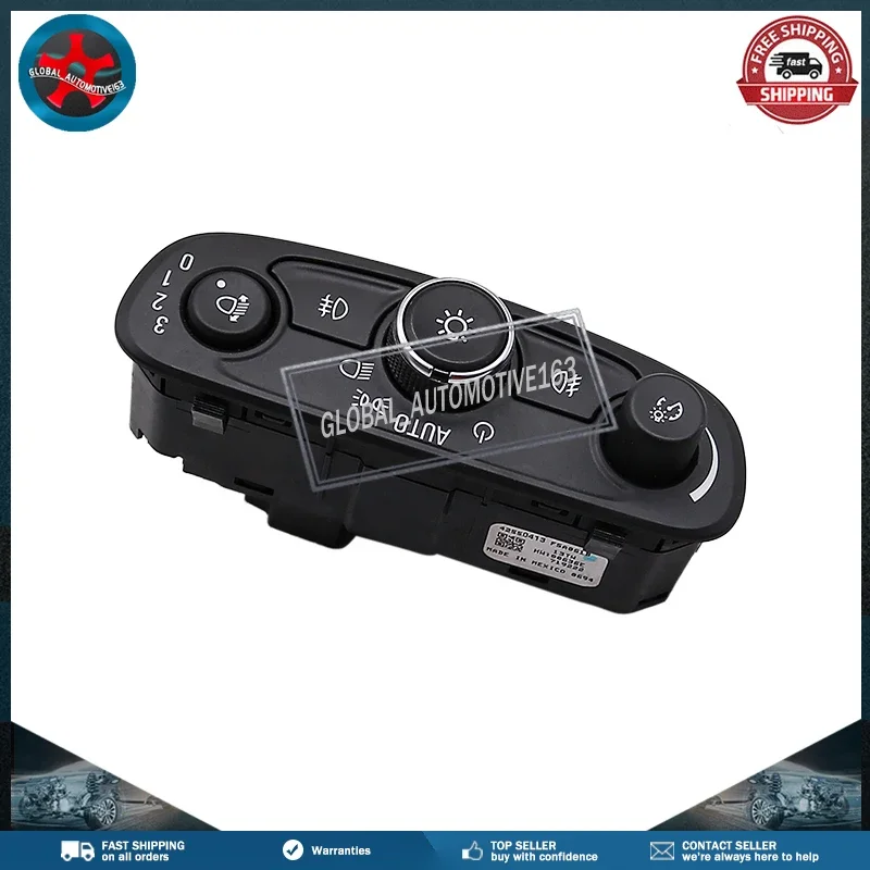 For Vauxhall Opel Mokka/Mokka X Auto Headlight control Panel Switch 42550413