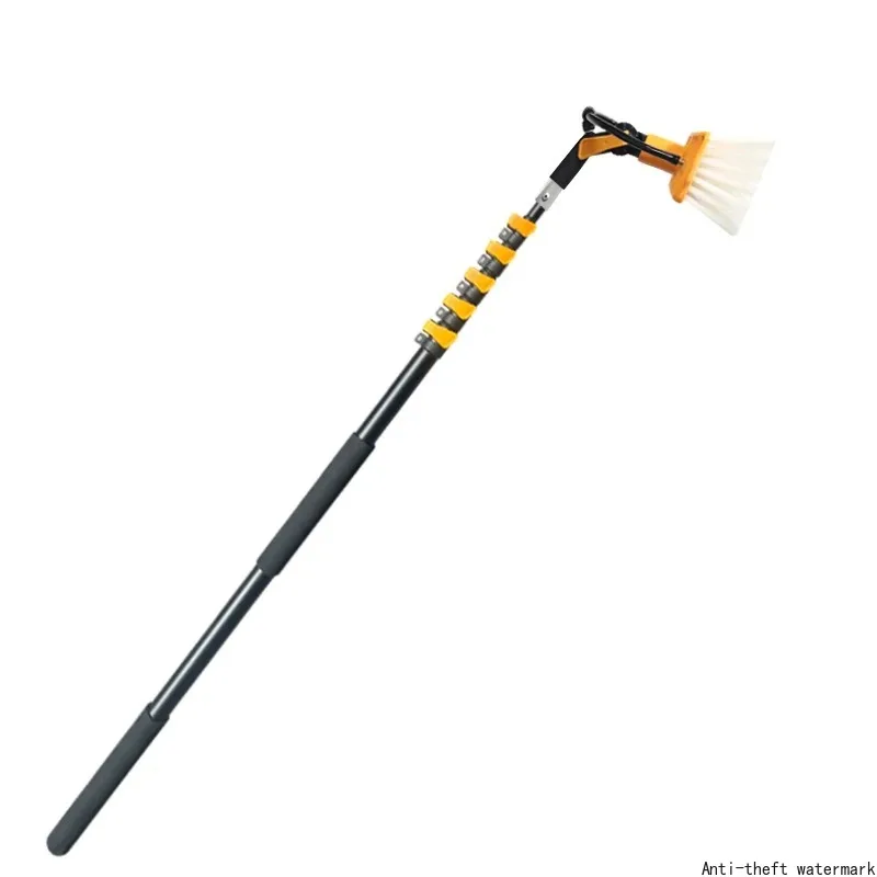 2026 - XYT 15m 50ft High-Strength Water Supply 3K Carbon Fiber Telescopic Extension Solar Panel Window Cleaning Pole