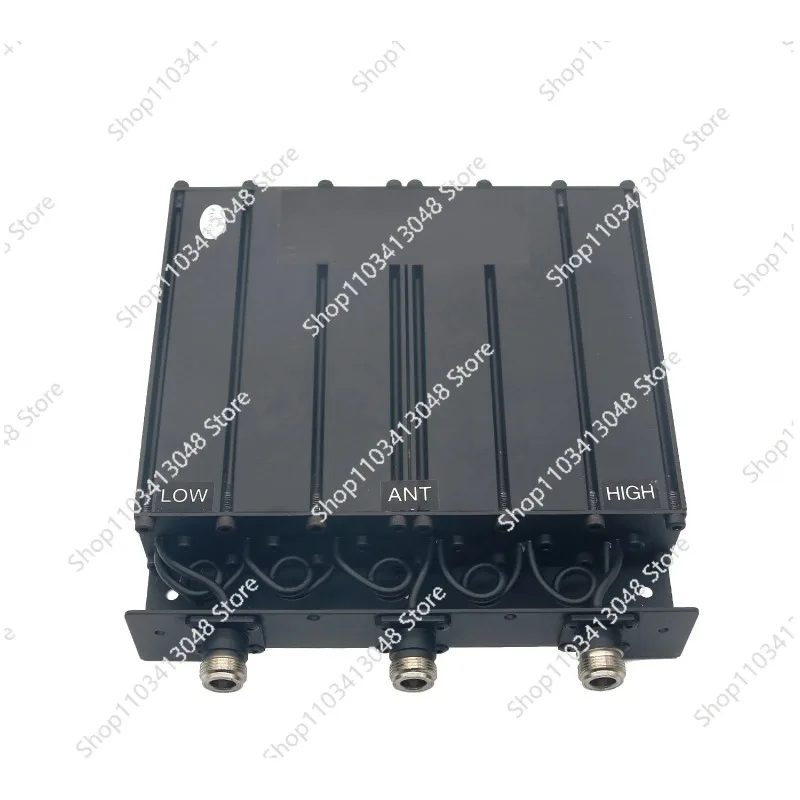 30W/50W 6 Cavity Duplexer VHF/UHF Repeater Duplexer for Radio Communication Radio Repeater 136-180Mhz/380-520Mhz/400-470Mhz