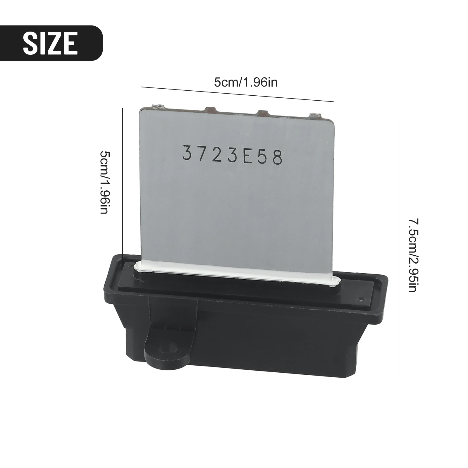 Replacement Blower Cabin Fan Motor Resistor for Holden For Rodeo Models Built Between 2003 and 2008 OEM Equivalent 97321293