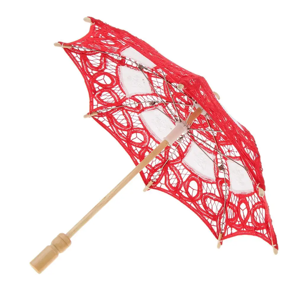 Romantic Mini Wedding Parasol Umbrella Dancing Party Fancy Dress 15