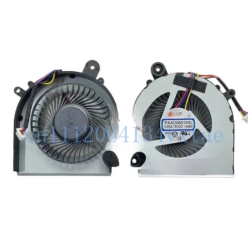 PABD08008SH PAAD06015SL N459 N460 New For GF66 GL66 MS-1581 CPU GPU COOLING FAN DC5V 0.55A 1.0A  0.2