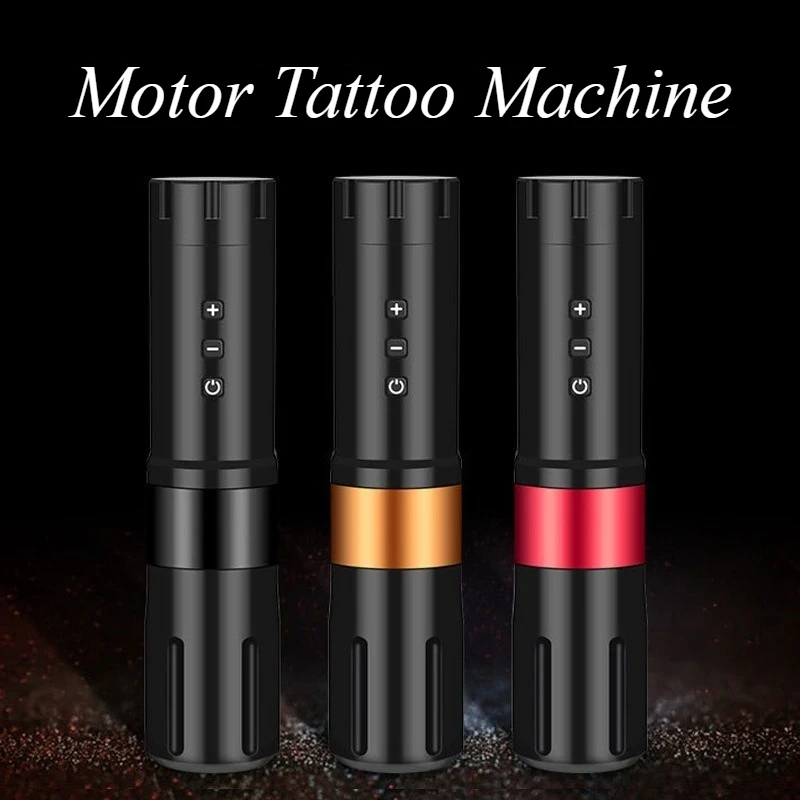 Portable Tattoo Equipment Adjustable Tattoos Machines Professional Wireless Tattoos Device Woman's Permanent Makeup Devices