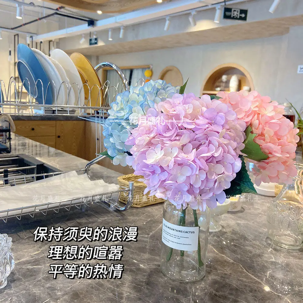 Floyd Geborduurde Bal Simulatie Bloem Boeket, Woonkamer Eettafel Decoratie, Huis Schieten Rekwisieten
