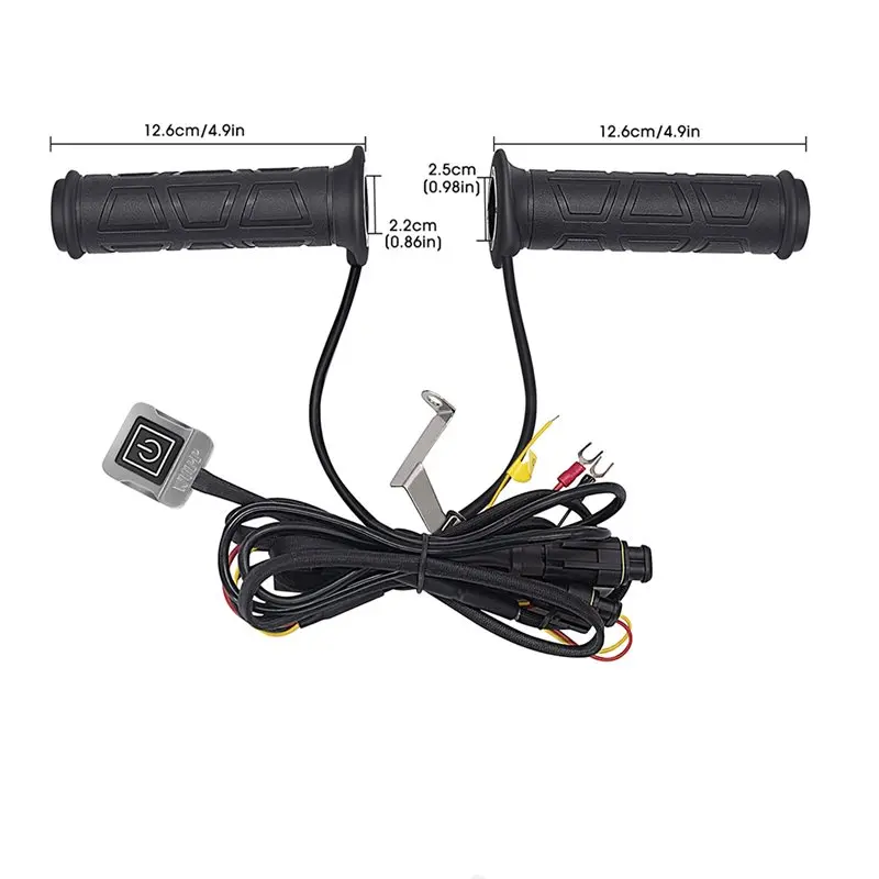 Fotografia 6: Acessório para Motocicleta: Manoplas Aquecidas 12V com Função de Aquecimento do Guidão e Sistema de Aquecimento de 5+1 Níveis