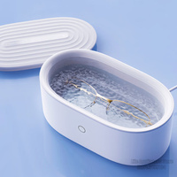 45KHZ Ultrasonic Cleaner Mini Portable Washing Machine Watches Jewellery Glasses Dentures Cleaning Machine 100V-240V Available