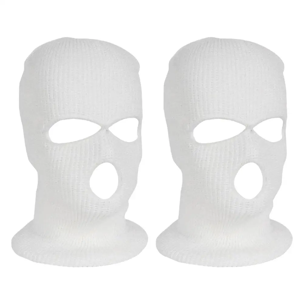 2Pcs 3-hole Car Seat Headrest Full Face Cover Ski Mask Hat Anti Ash Protection For Car Interior Seats Funny Cover Decoratio X4R2 image 6
