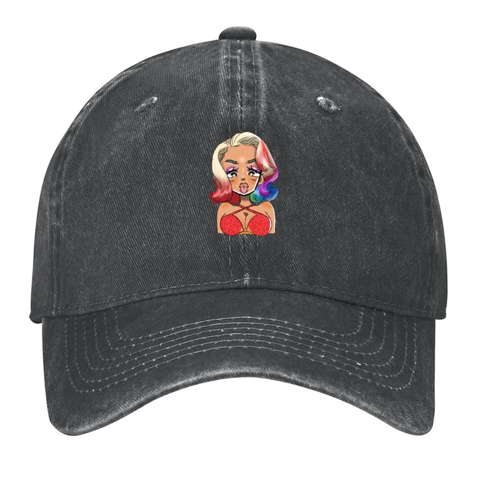 

Cardi B - Rainbow 2 Baseball Cap Beach hats on offer Brand Man cap custom caps For Women 2025 Men's